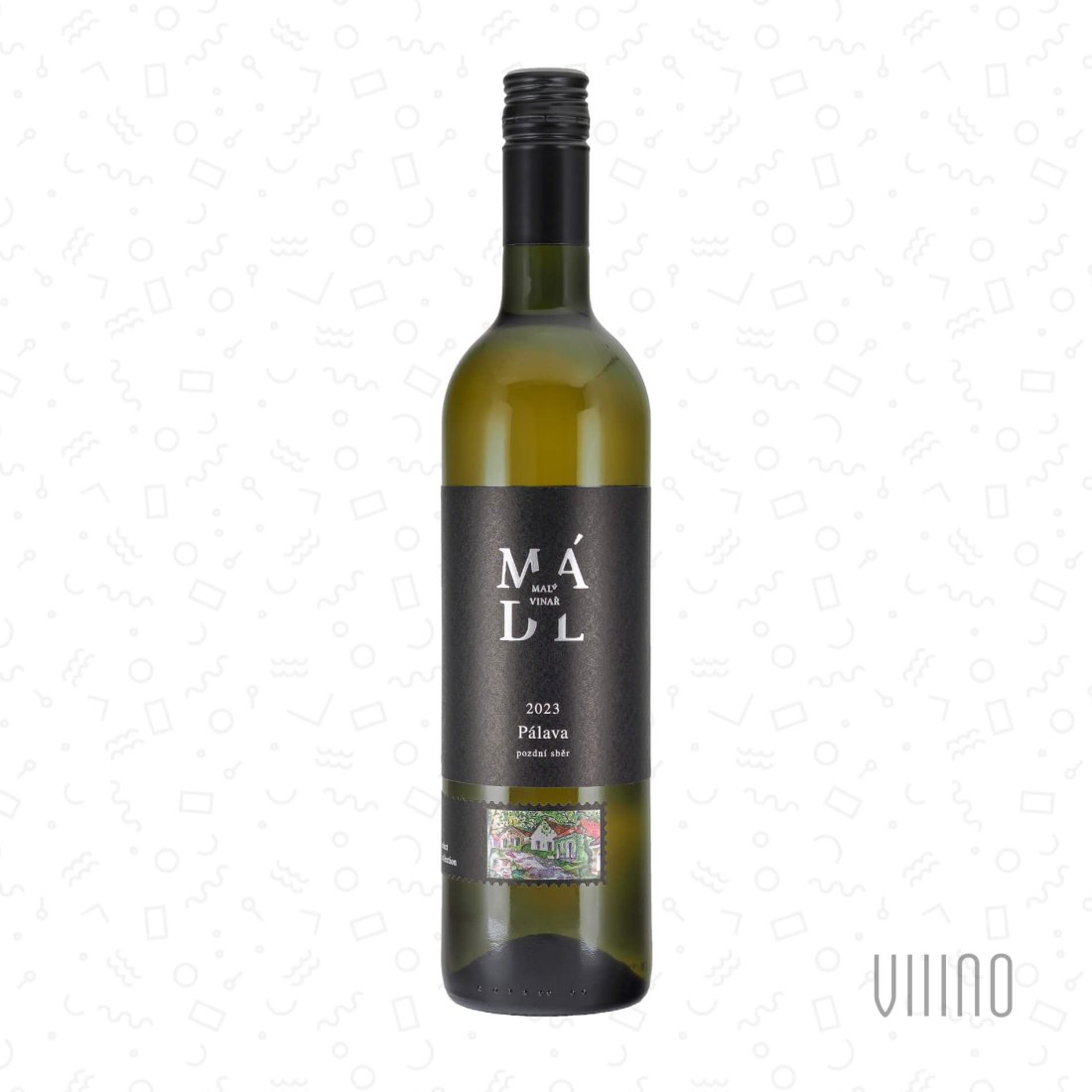 Pálava 2023 pozdní sběr MÁDL "Framperky" polosladké š. 2310