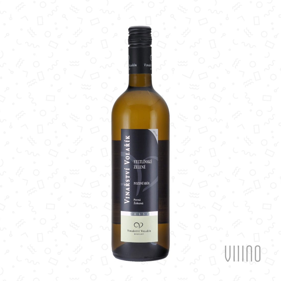 Veltlínské zelené 2023 pozdní sběr VOLAŘÍK "Železná" suché š. 1023