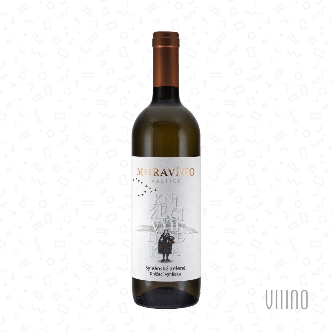 Sylvánské zelené 2022 VOC Valtice MORAVÍNO "Knížecí vyhlídka" suché š. 998