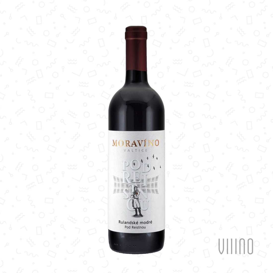 Rulandské modré 2021 VOC Valtice MORAVÍNO "Pod Reistnou" suché š. 956