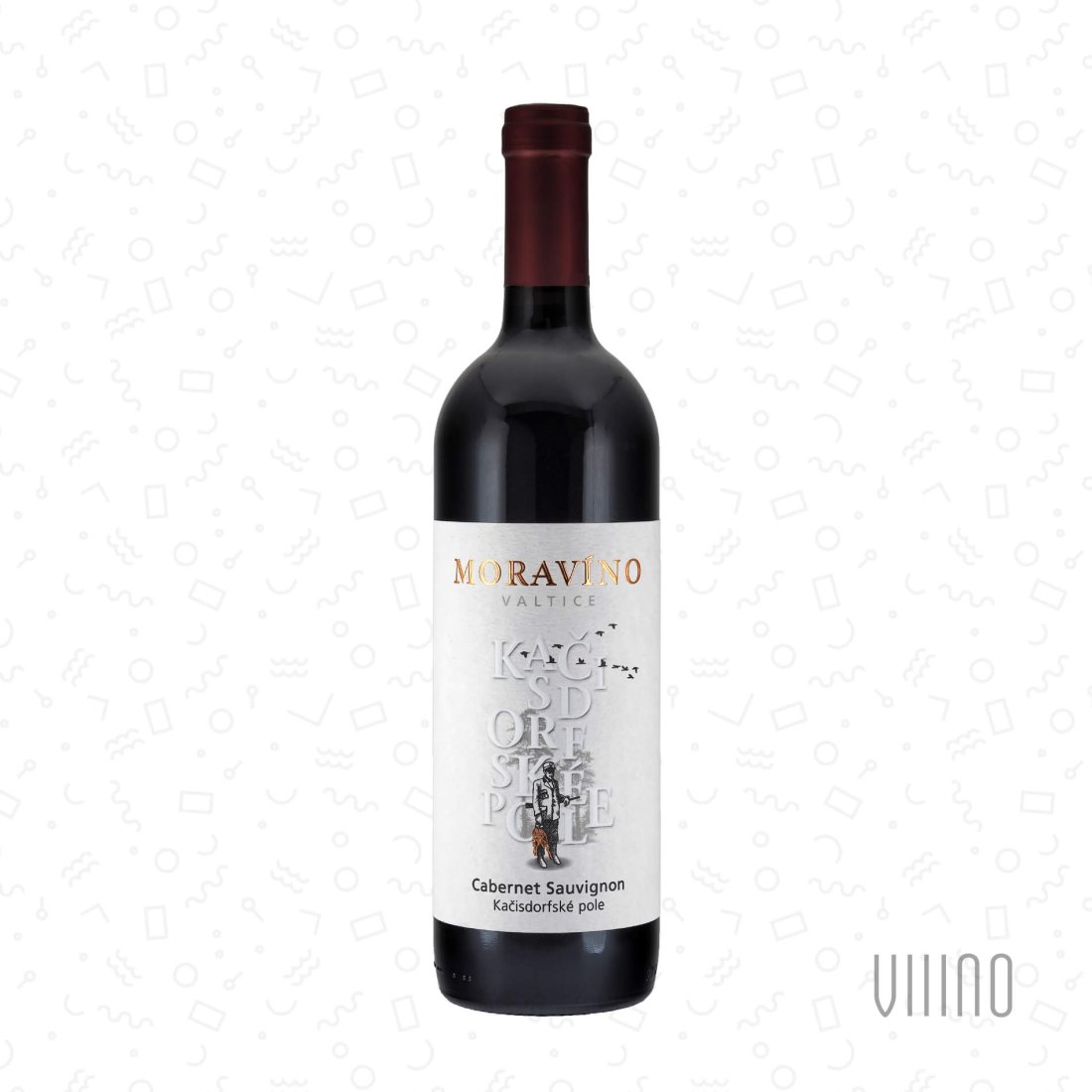 Cabernet Sauvignon 2021 pozdní sběr MORAVÍNO "Kačisdorfské pole" suché š. 947