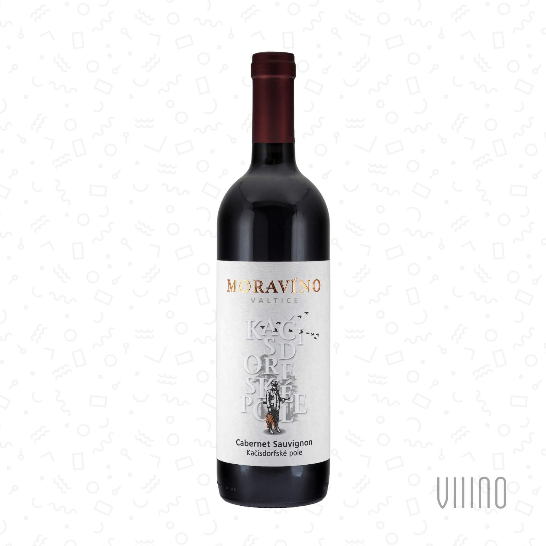 Cabernet Sauvignon 2021 pozdní sběr MORAVÍNO "Kačisdorfské pole" suché š. 947
