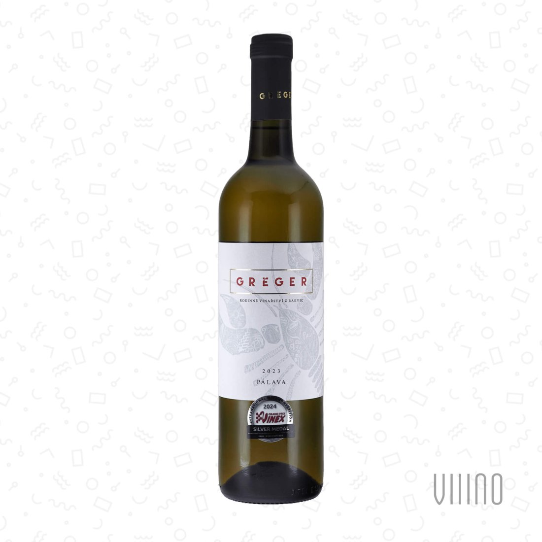 Pálava 2023 pozdní sběr GRÉGER "Kozí horky, Trkmansko" suché š. 5PA/23