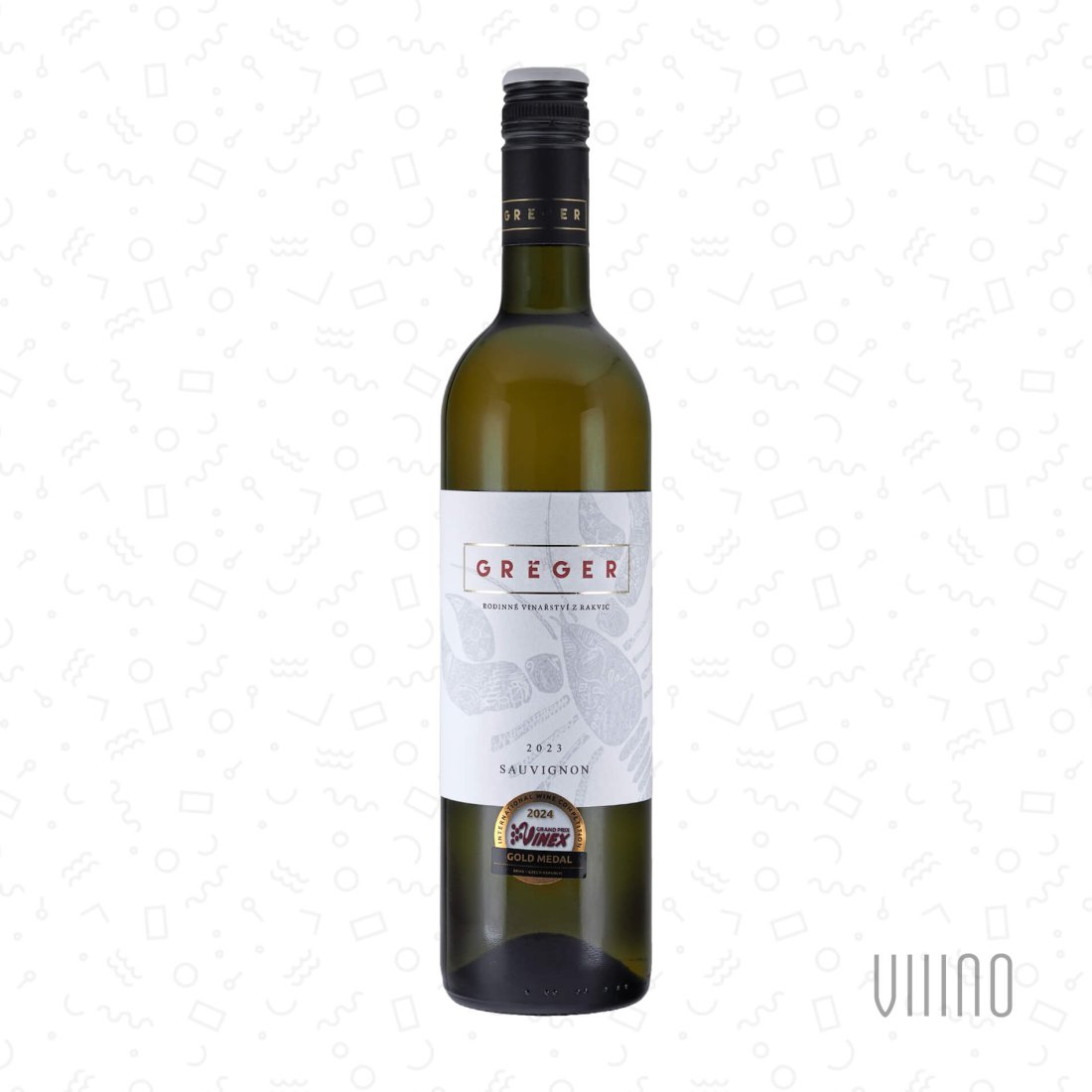 Sauvignon 2023 pozdní sběr GRÉGER "Přítlucká hora" suché š. 9SVG/23