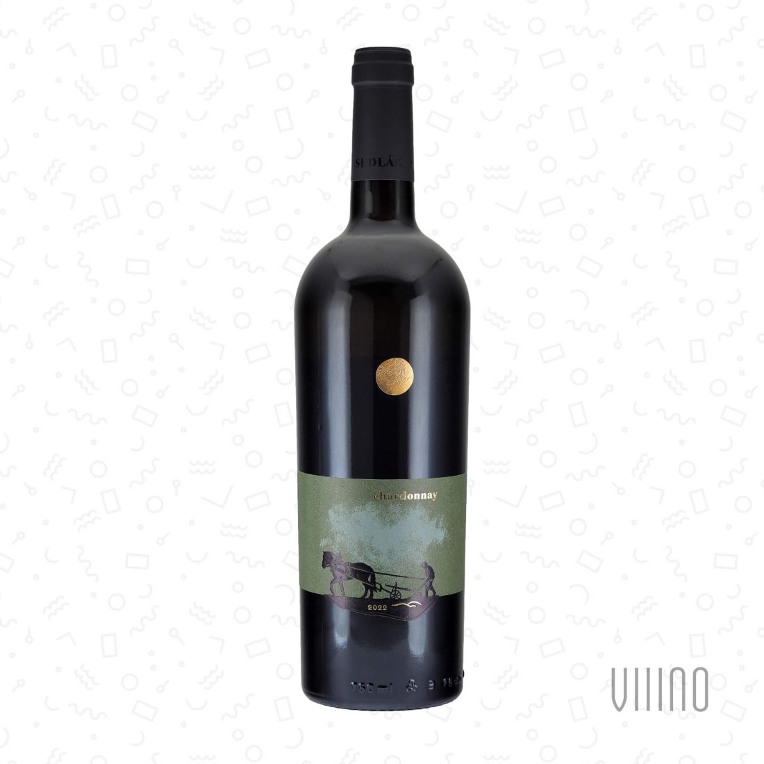 Chardonnay 2022 ICONE moravské zemské víno SEDLÁK suché š. 13/22