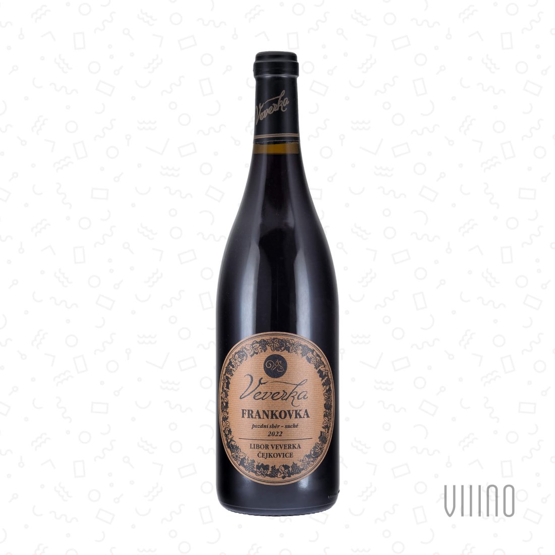 Frankovka NOVOSÁDY 2022 pozdní sběr LIBOR VEVERKA suché š. 11/2022