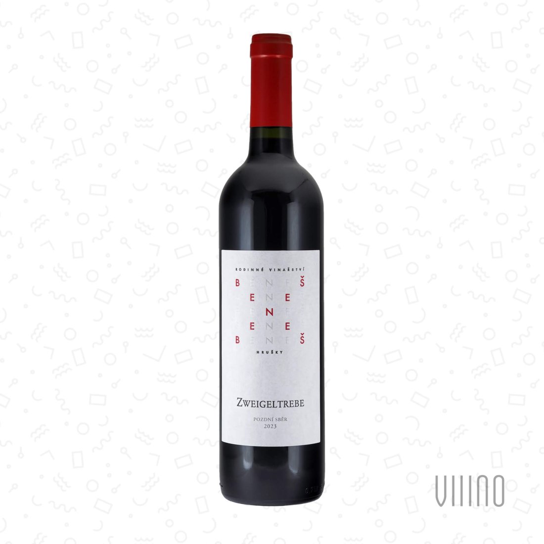 Zweigeltrebe 2023 pozdní sběr BENEŠ "Hastrmany" suché š. 18/23