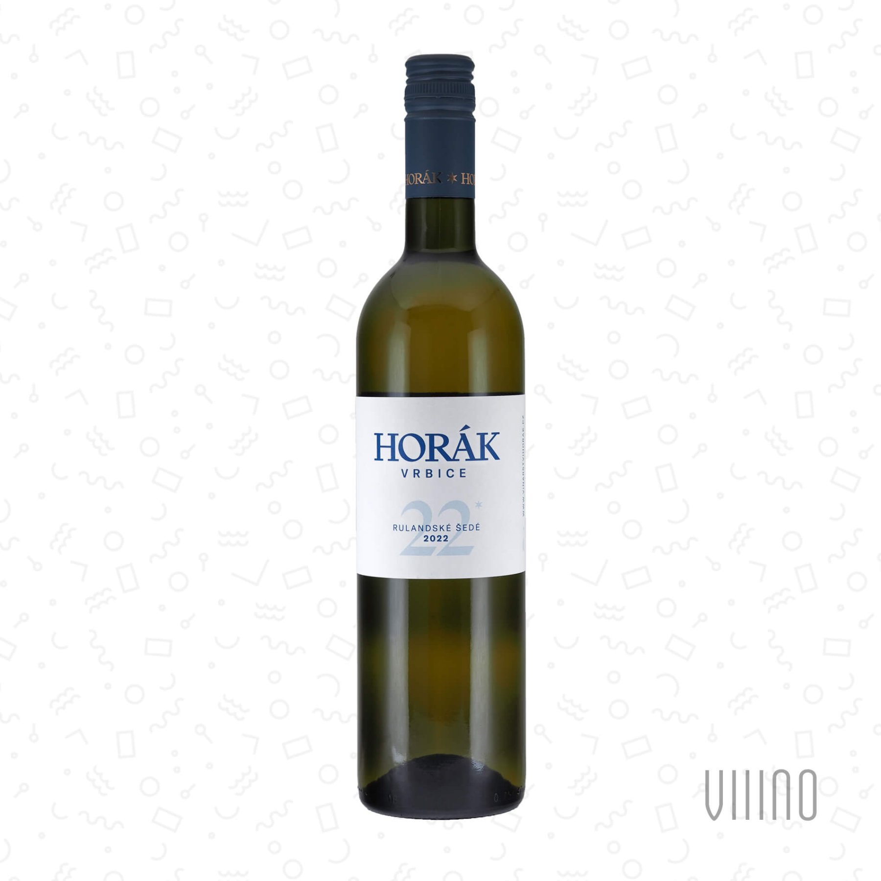 Rulandské šedé 2022 pozdní sběr HORÁK "Turold" polosuché š. 11/22