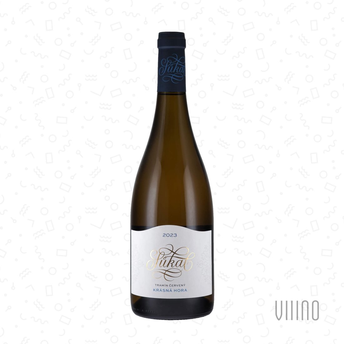 Tramín červený KRÁSNÁ HORA 2023 výběr z hroznů SŮKAL suché š. 19