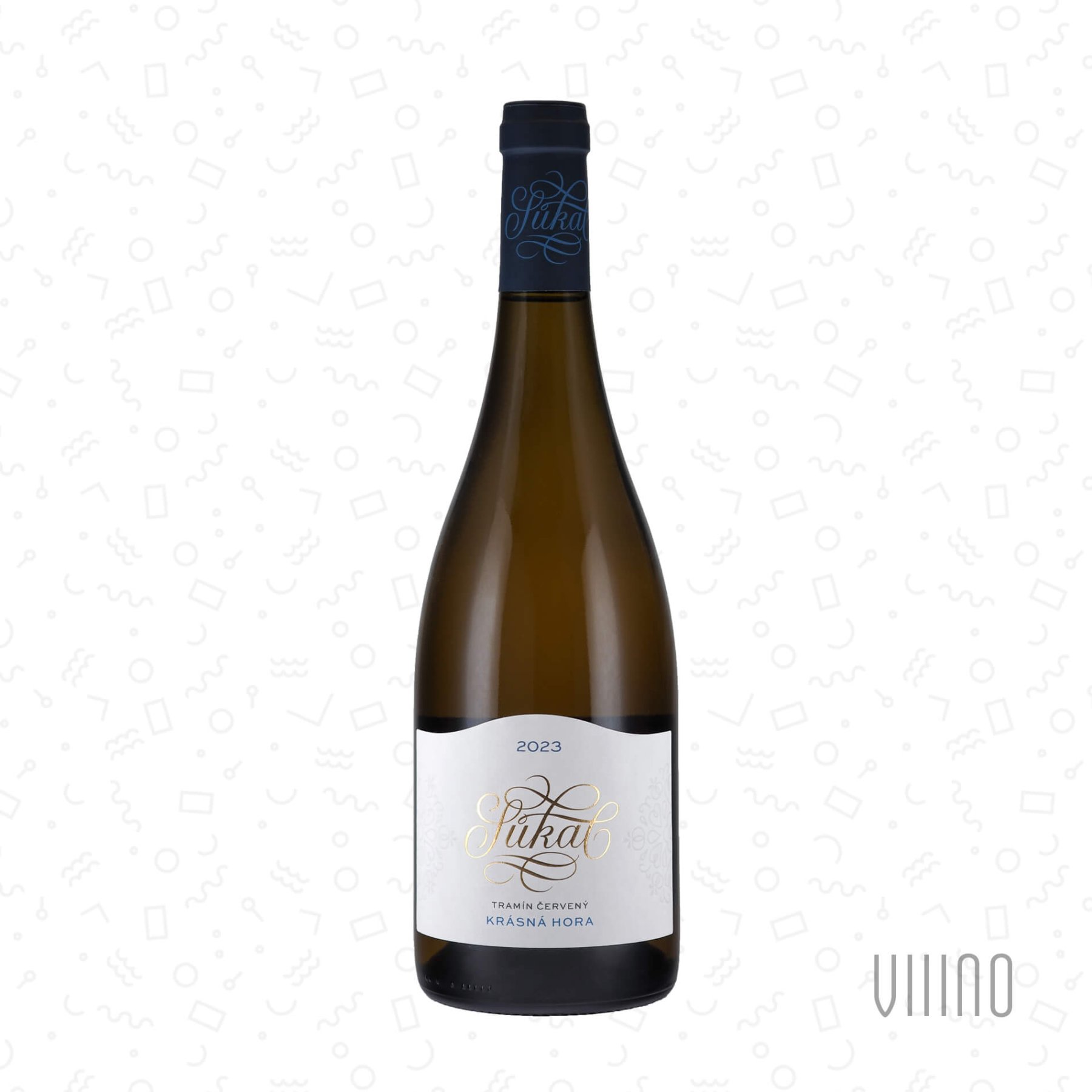 Tramín červený KRÁSNÁ HORA 2023 výběr z hroznů SŮKAL suché š. 19
