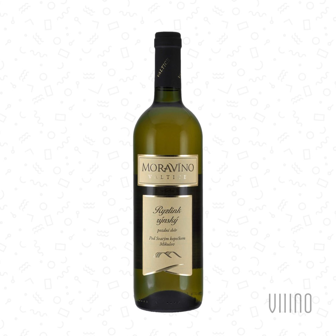 Ryzlink rýnský 2021 pozdní sběr MORAVÍNO "Pod Svatým kopečkem I." suché š. 919