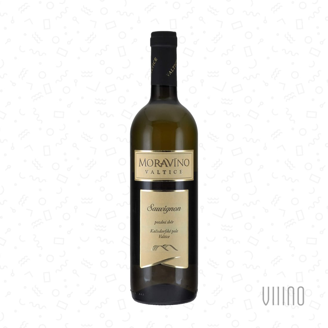 Sauvignon 2021 pozdní sběr MORAVÍNO "Kačisdorfské pole" suché š. 923