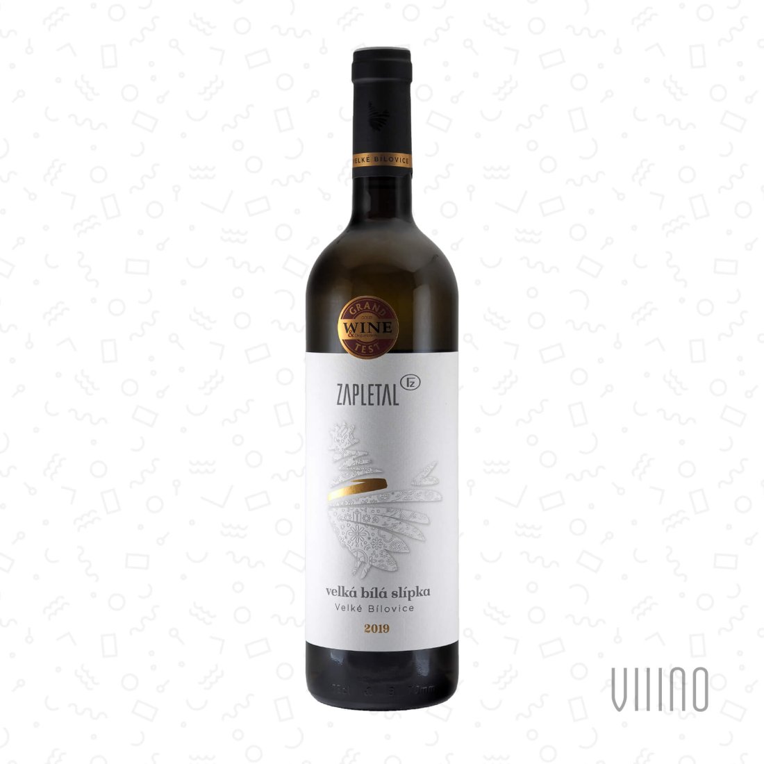 VELKÁ BÍLÁ SLÍPKA 2019 moravské zemské víno ZAPLETAL suché š. 1921