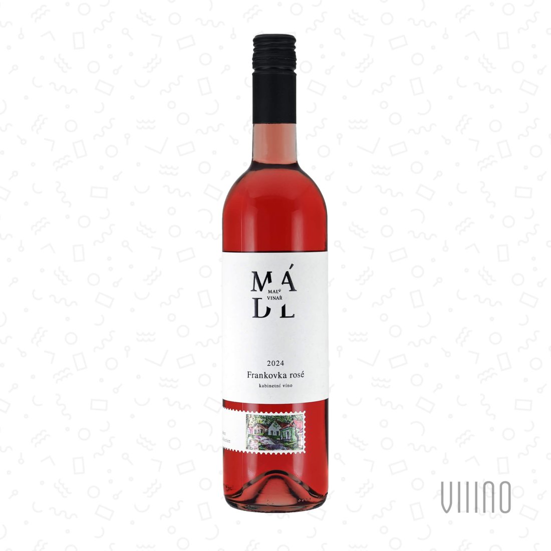 Frankovka Rosé 2024 kabinetní víno MÁDL suché š. 2401