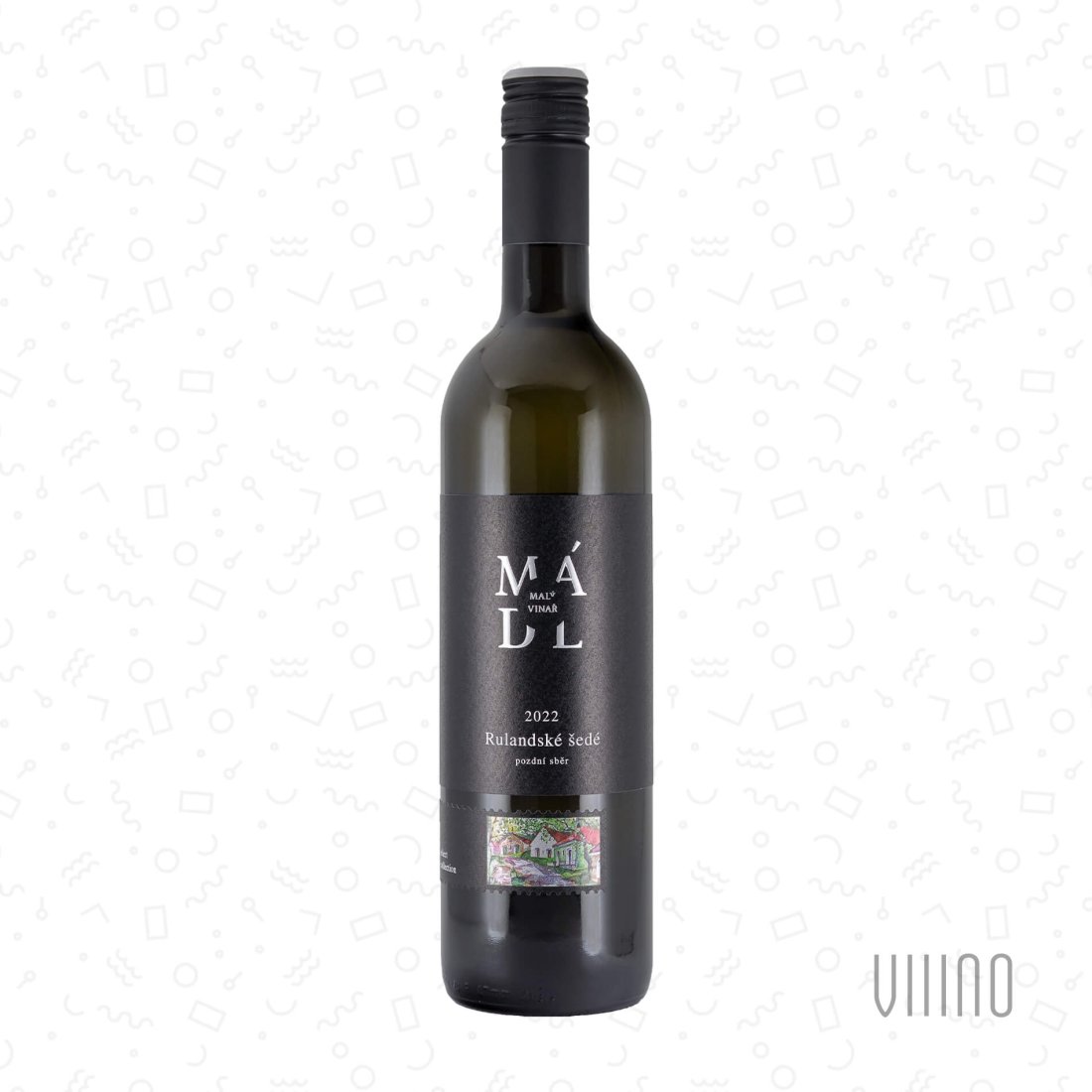 Rulandské šedé ZADNÍ HORA 2022 pozdní sběr MÁDL suché š. 2222