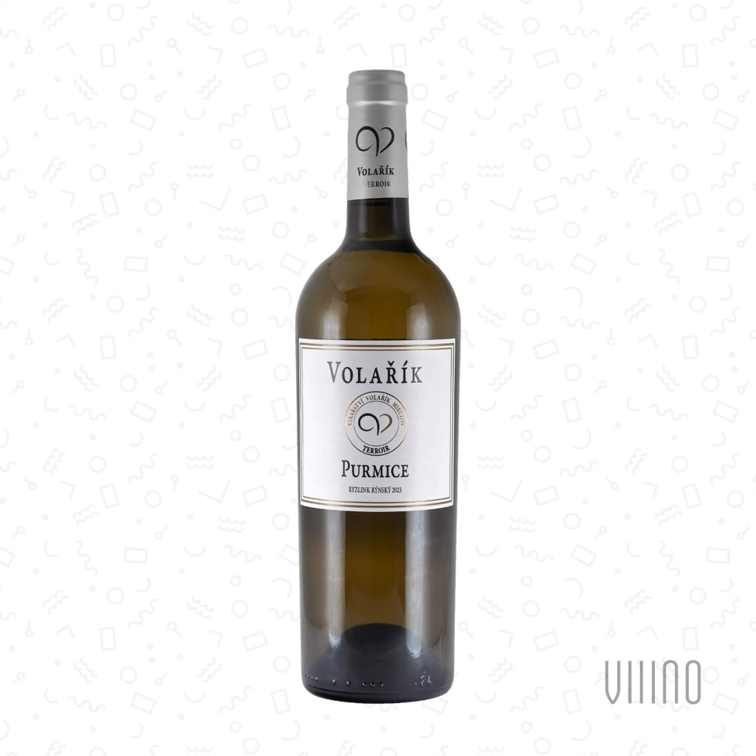 Ryzlink rýnský PURMICE 2023 výběr z hroznů VOLAŘÍK Terroir suché š. 2337