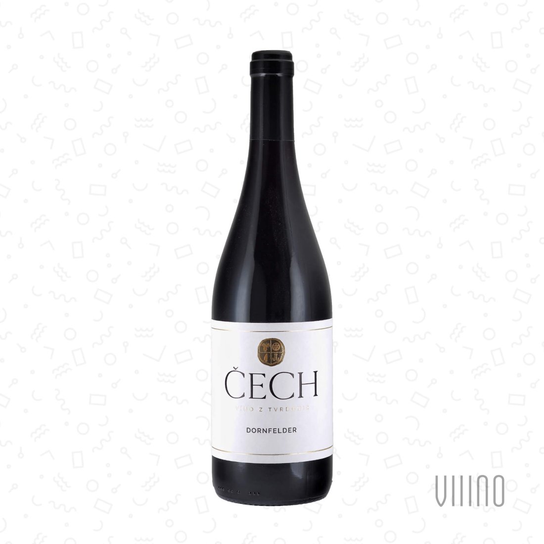Dornfelder 2023 moravské zemské víno ČECH suché š. 1823B
