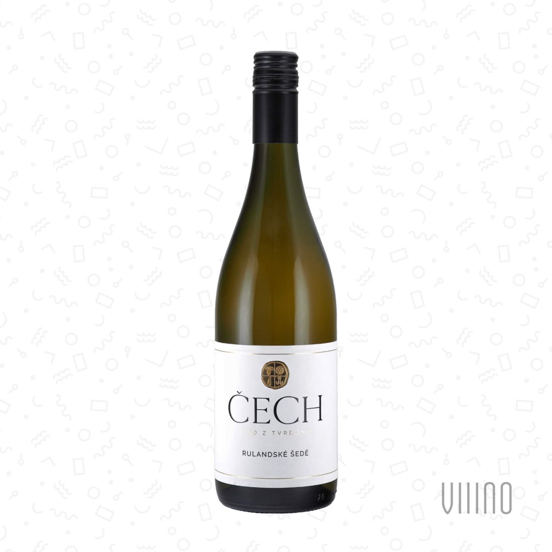 Rulandské šedé 2024 moravské zemské víno ČECH polosuché š. 1324B