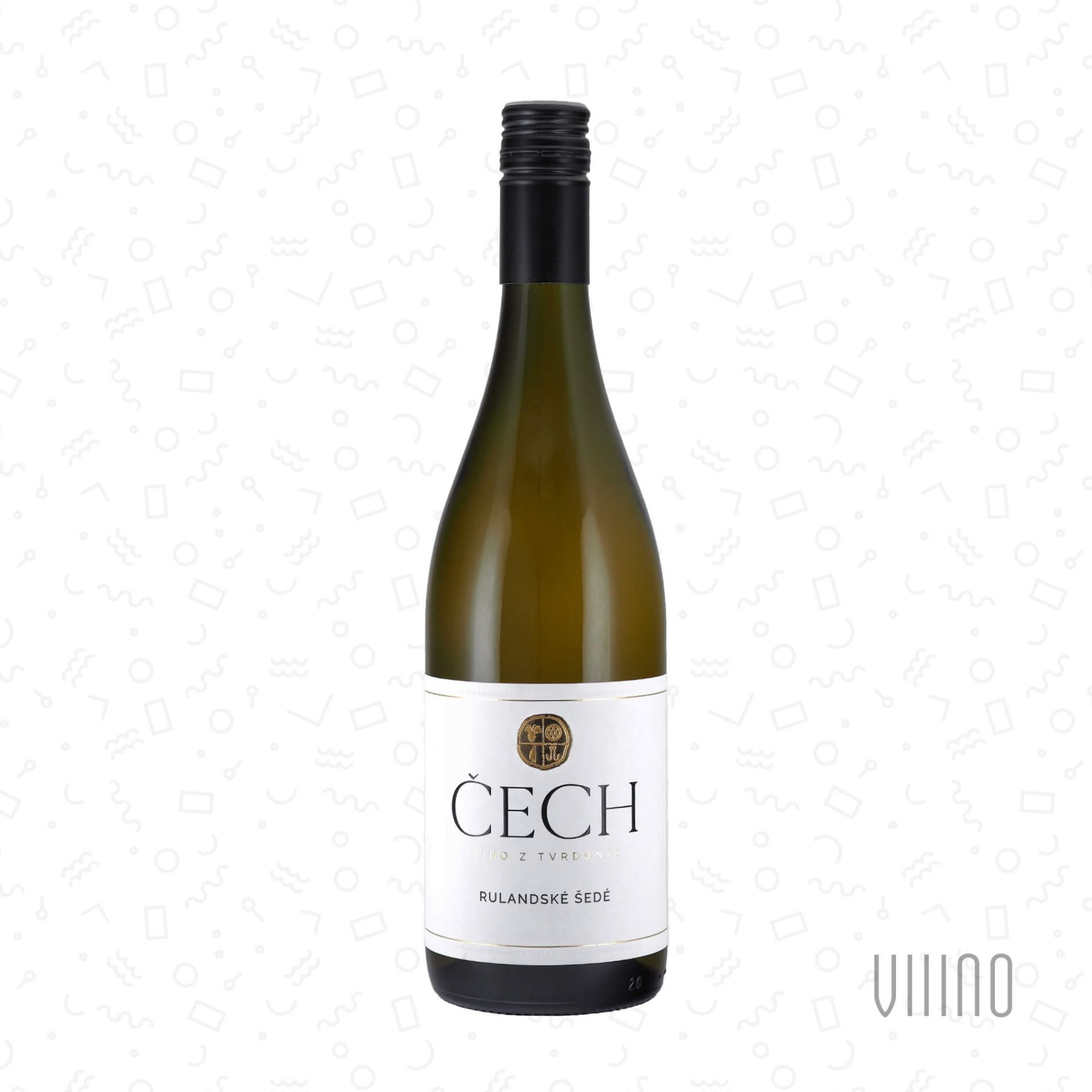 Rulandské šedé 2024 moravské zemské víno ČECH polosuché š. 1324B