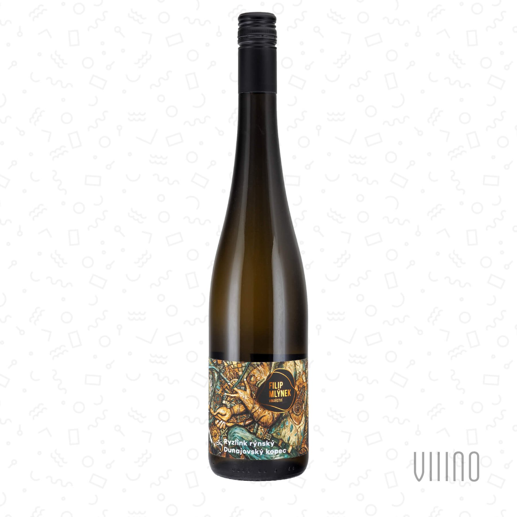 Ryzlink rýnský DUNAJOVSKÝ KOPEC 2023 pozdní sběr FILIP MLÝNEK suché š. 12/2023