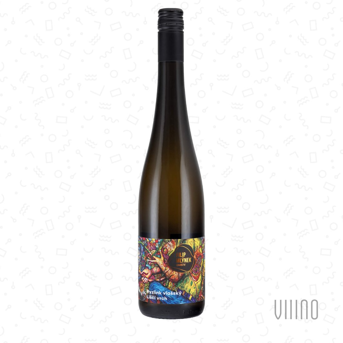 Ryzlink vlašský LIŠČÍ VRCH 2023 výběr z hroznů FILIP MLÝNEK suché š. 6/2023