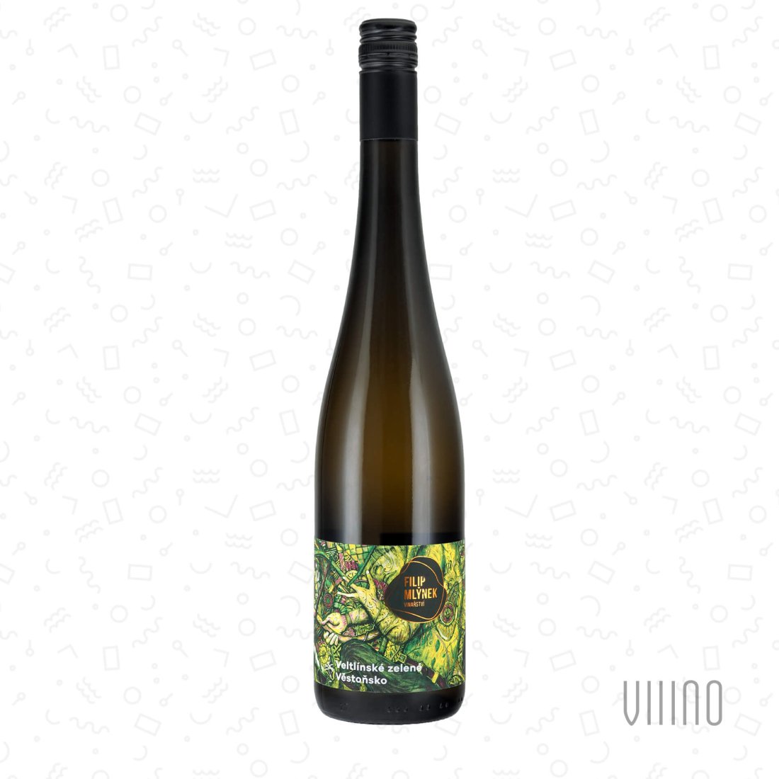 Veltlínské zelené VĚSTONSKO 2023 pozdní sběr FILIP MLÝNEK suché š. 23/2023