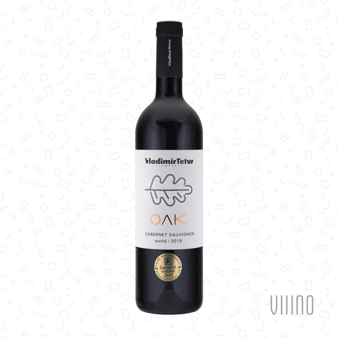 Cabernet Sauvignon NOVÁ HORA 2019 OAK pozdní sběr TETUR suché š. 930