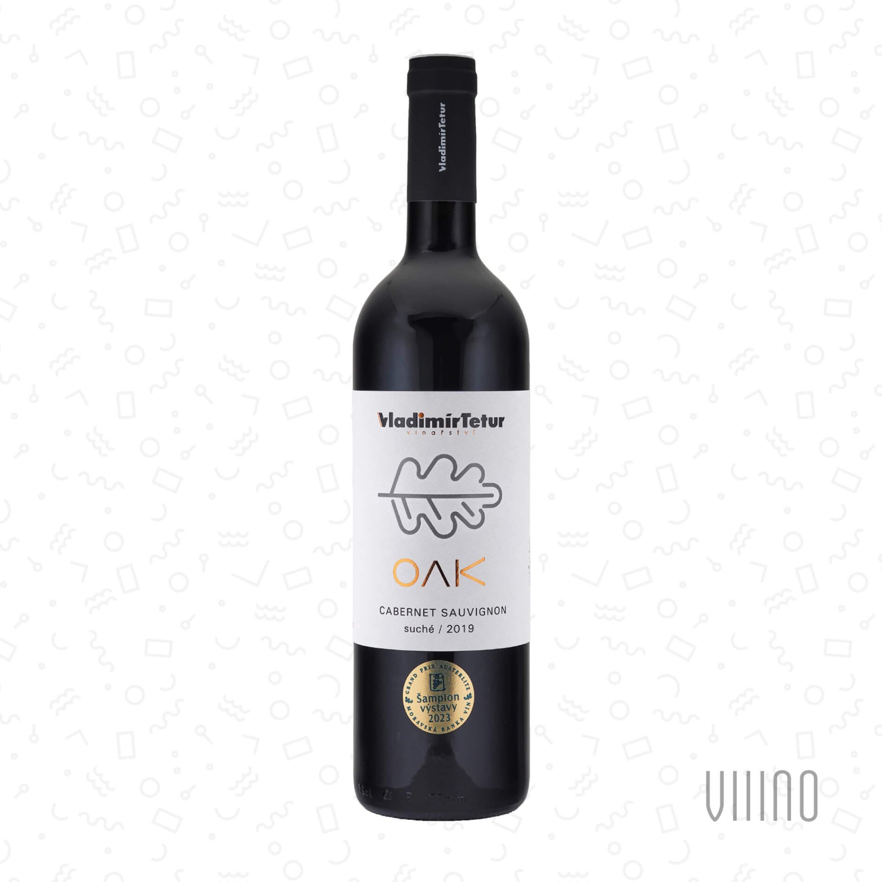 Cabernet Sauvignon NOVÁ HORA 2019 OAK pozdní sběr TETUR suché š. 930