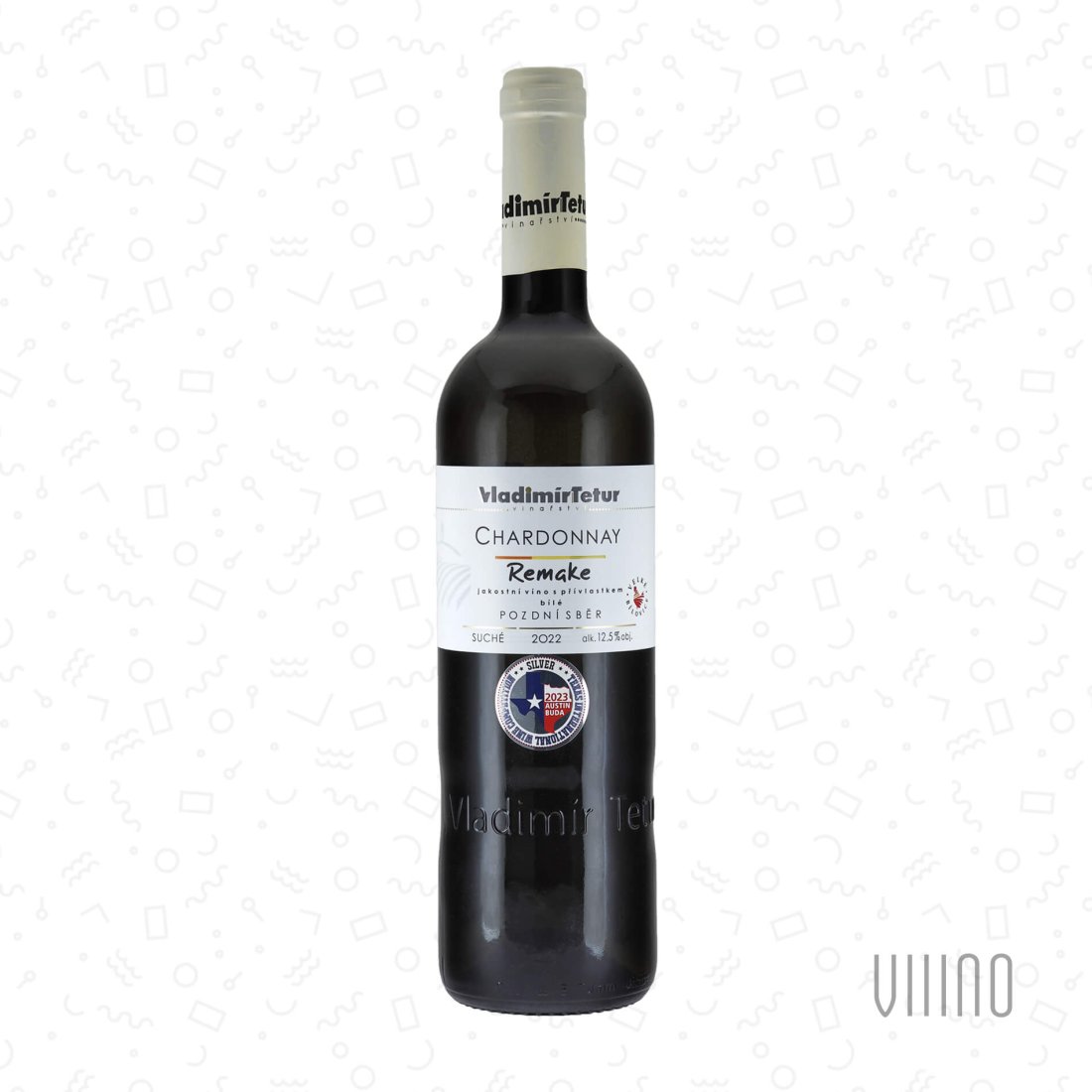 Chardonnay REMAKE 2022 pozdní sběr TETUR suché š. 222