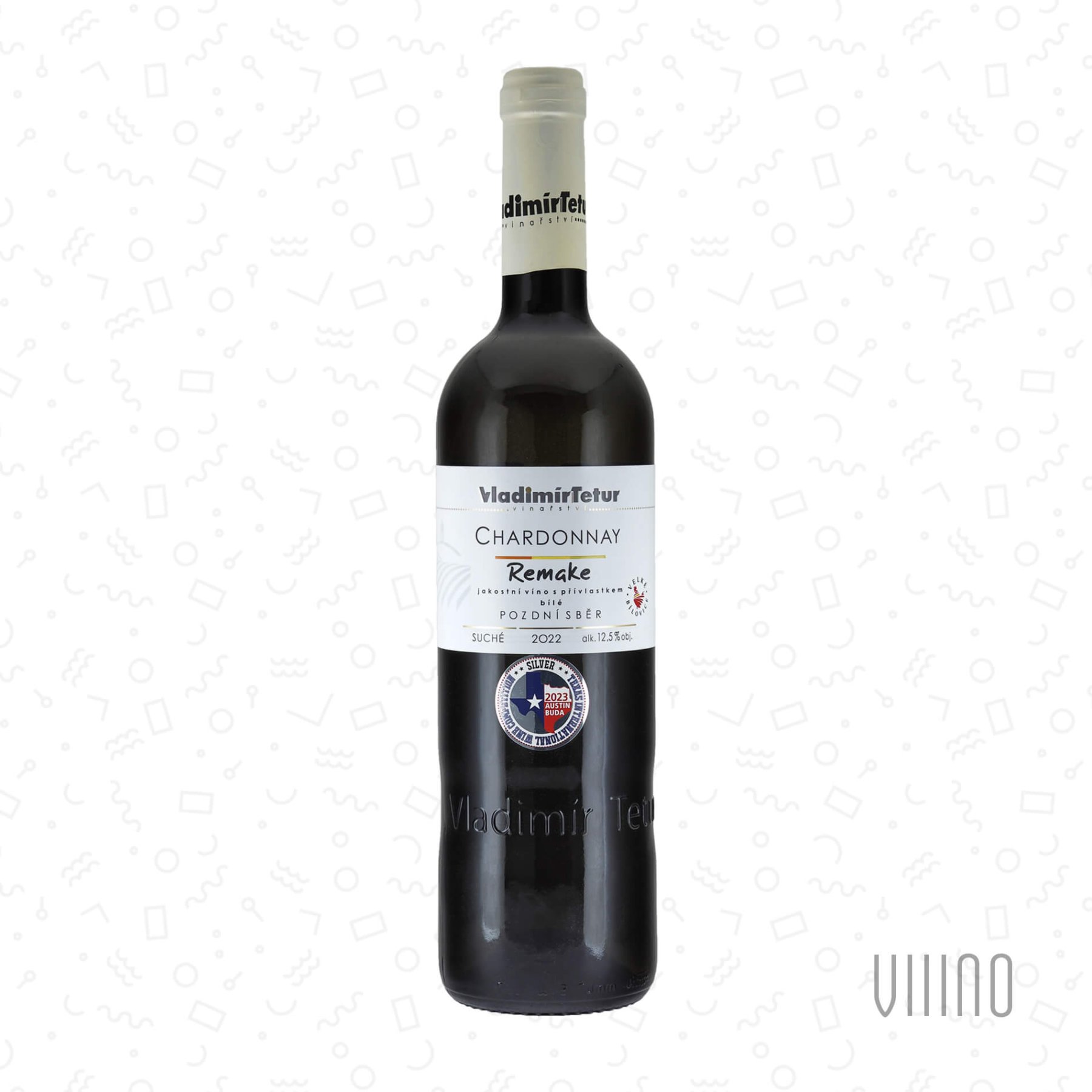 Chardonnay REMAKE 2022 pozdní sběr TETUR suché š. 222