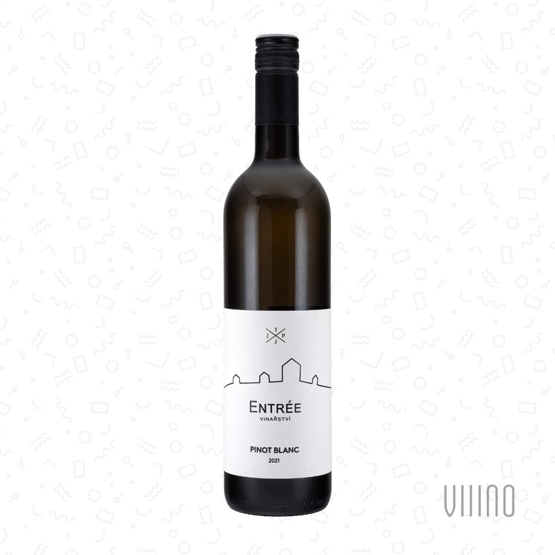 Pinot Blanc 2021 výběr z hroznů ENTRÉE "Nad sv. Leonardem" suché š. 5/21
