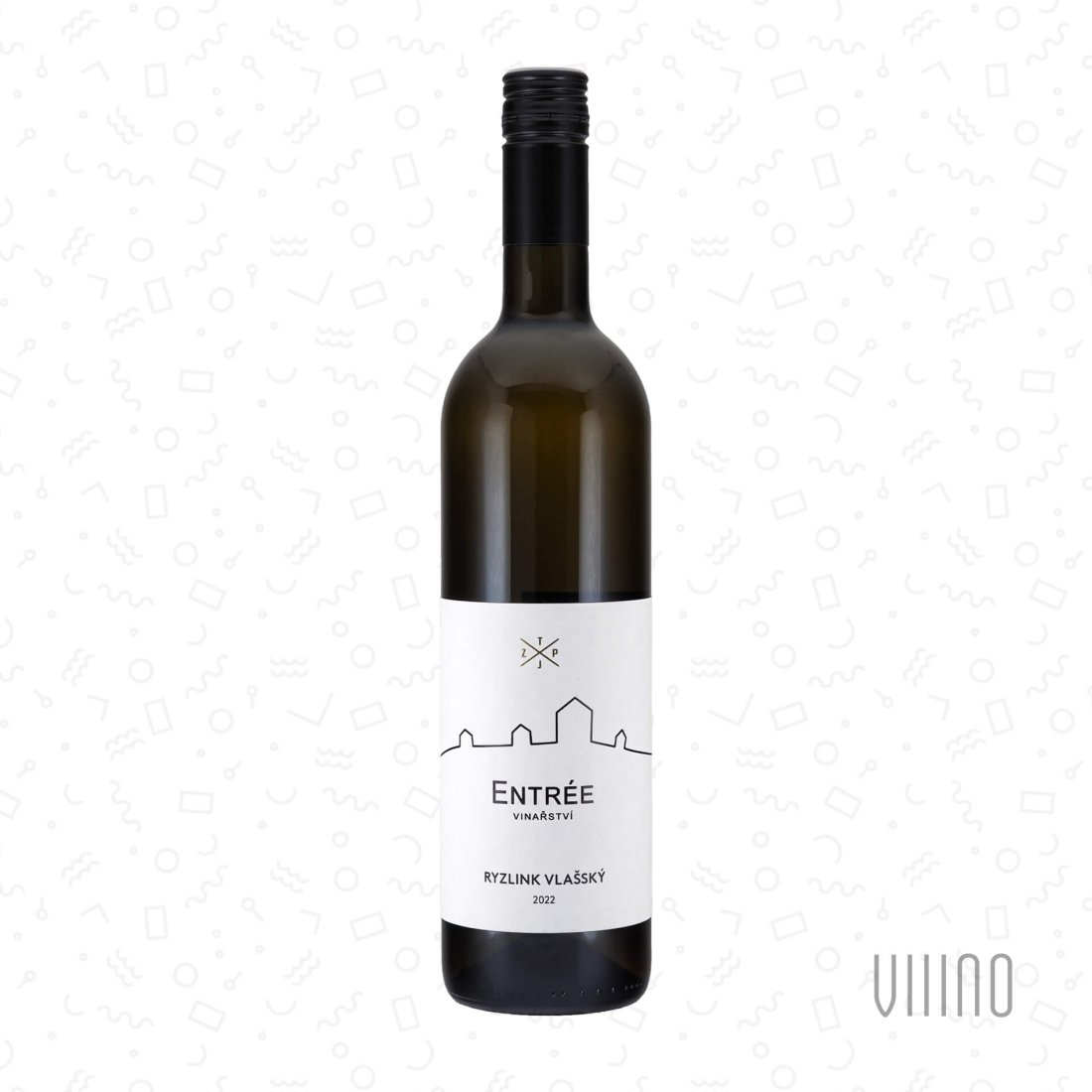 Ryzlink vlašský 2022 pozdní sběr ENTRÉE "Pod Svatým kopečkem" suché š. 14/22