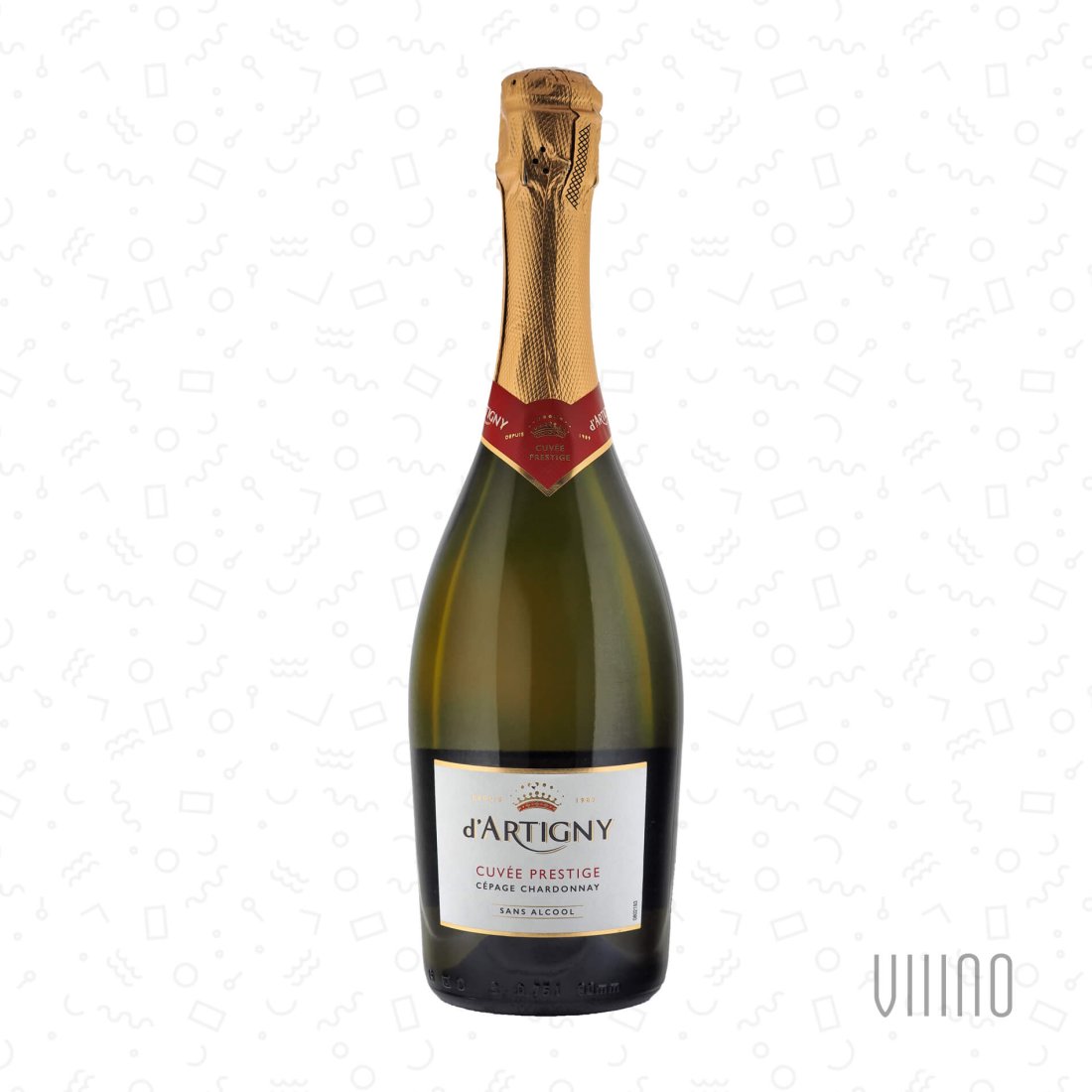 D'ARTIGNY Cuvée Prestige Chardonnay Sans Alcool BARDINET