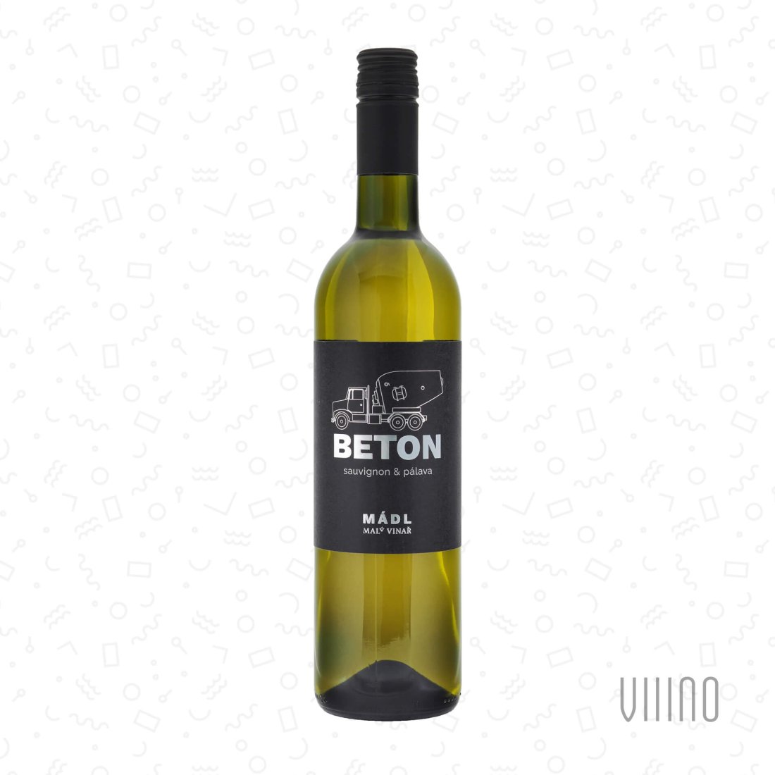 Sauvignon & Pálava 2024 BETON moravské zemské víno MÁDL polosuché š. 2481