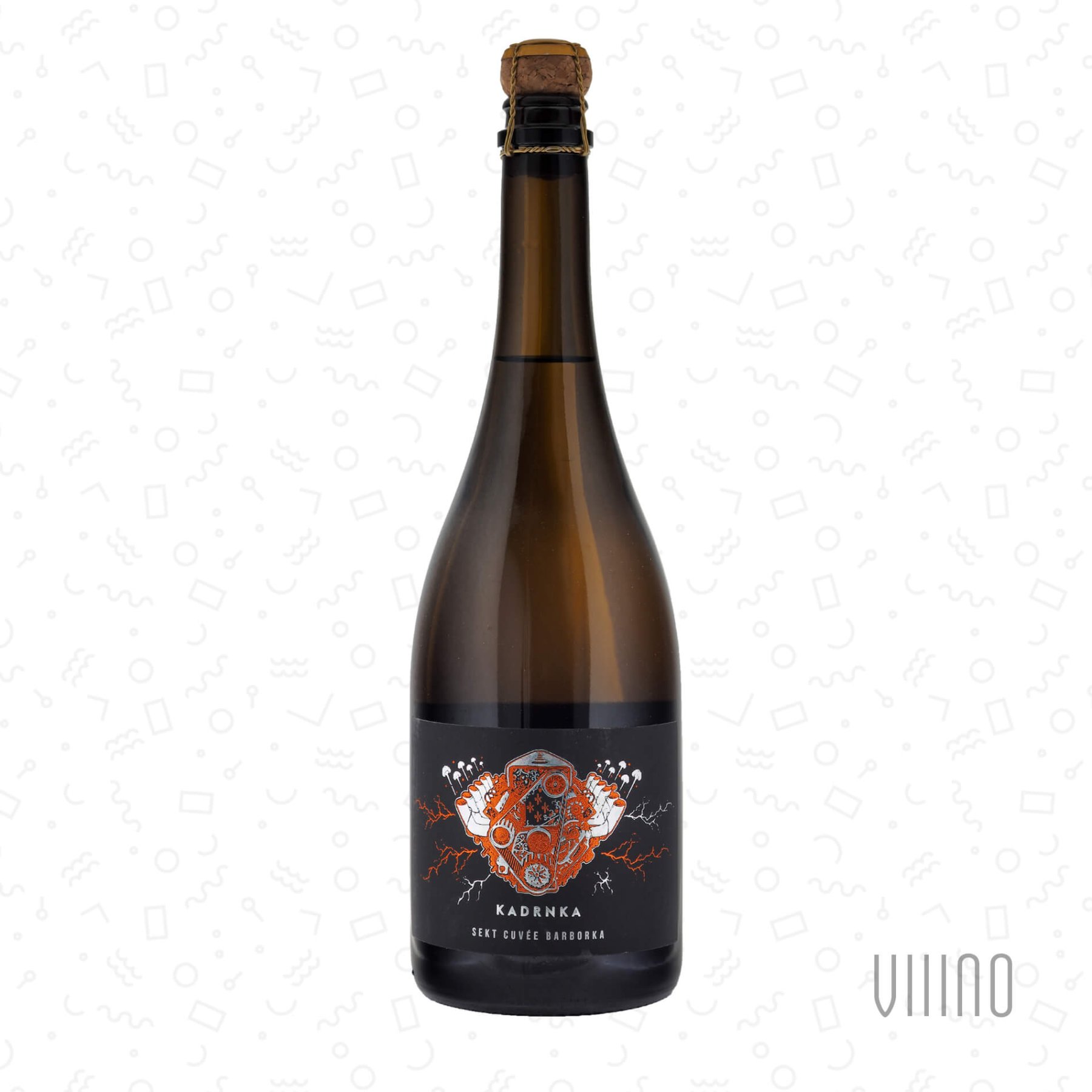 Sekt Cuvée Barborka 2021 Extra Brut VINAŘSTVÍ KADRNKA š. 02/21