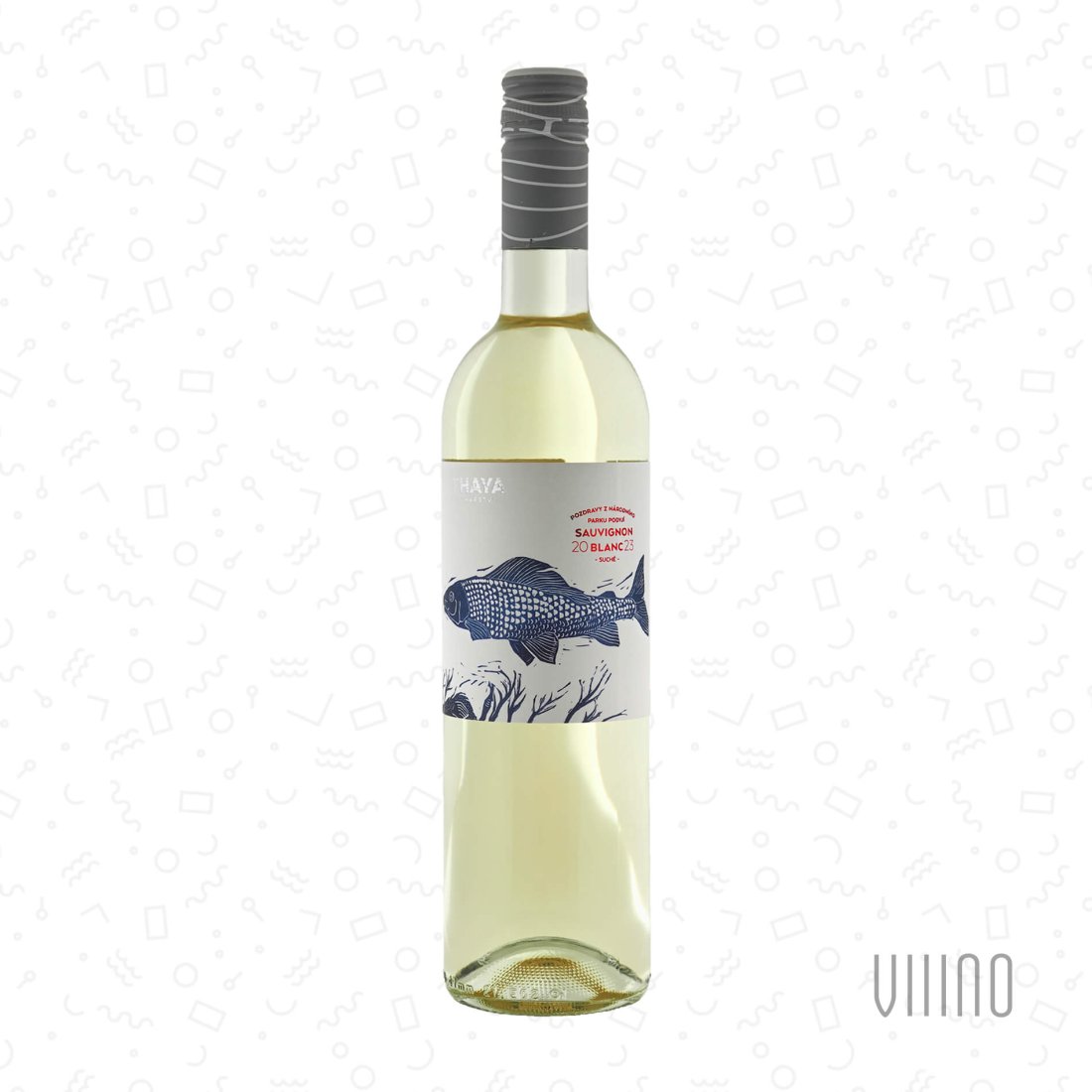 Sauvignon 2023 "Pozdravy z Národního parku" pozdní sběr THAYA suché š. SG/2316