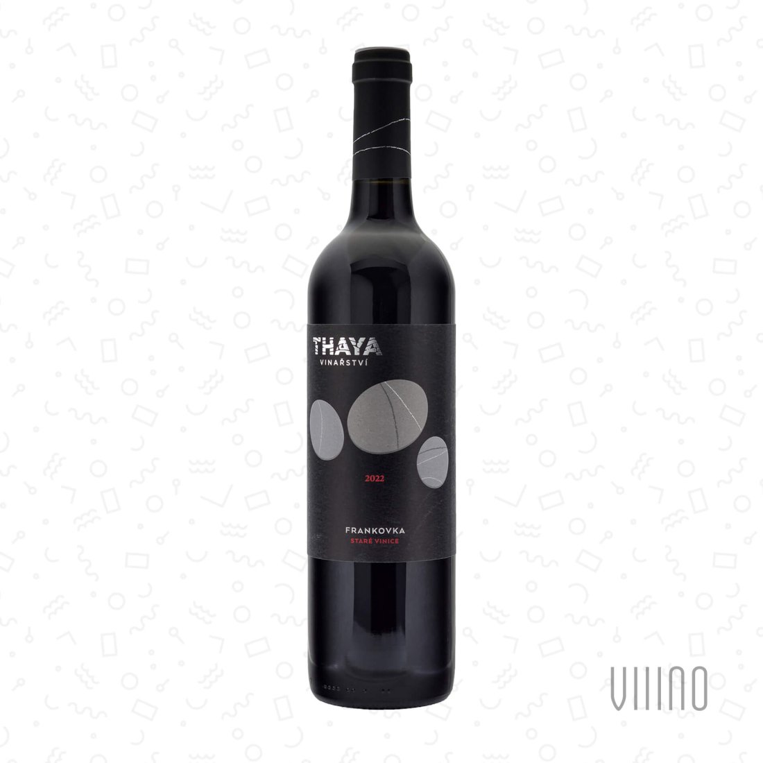 Frankovka STARÉ VINICE 2022 "Premium" pozdní sběr THAYA suché š. FR/2260