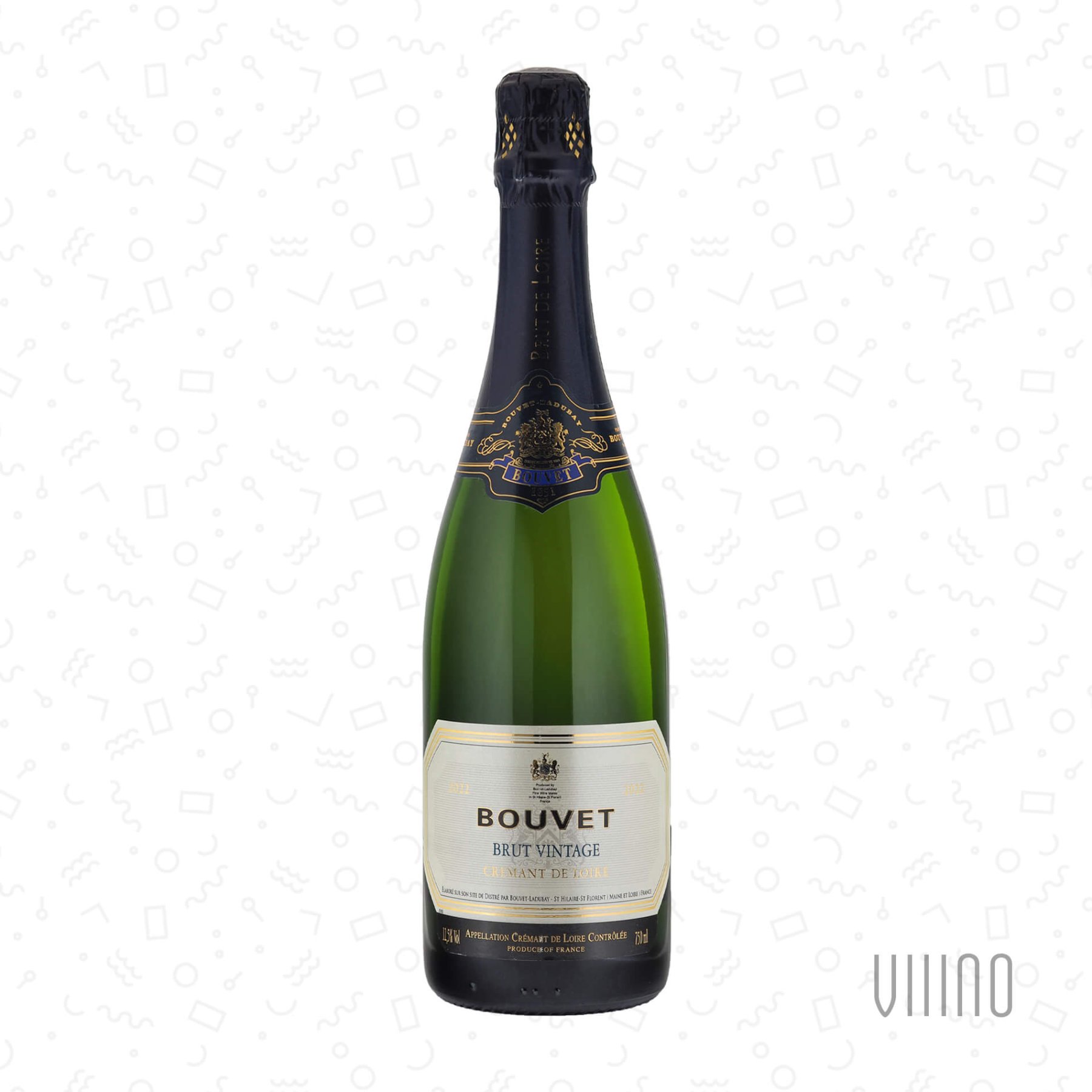 Crémant de Loire AOC Brut Vintage BOUVET LADUBAY