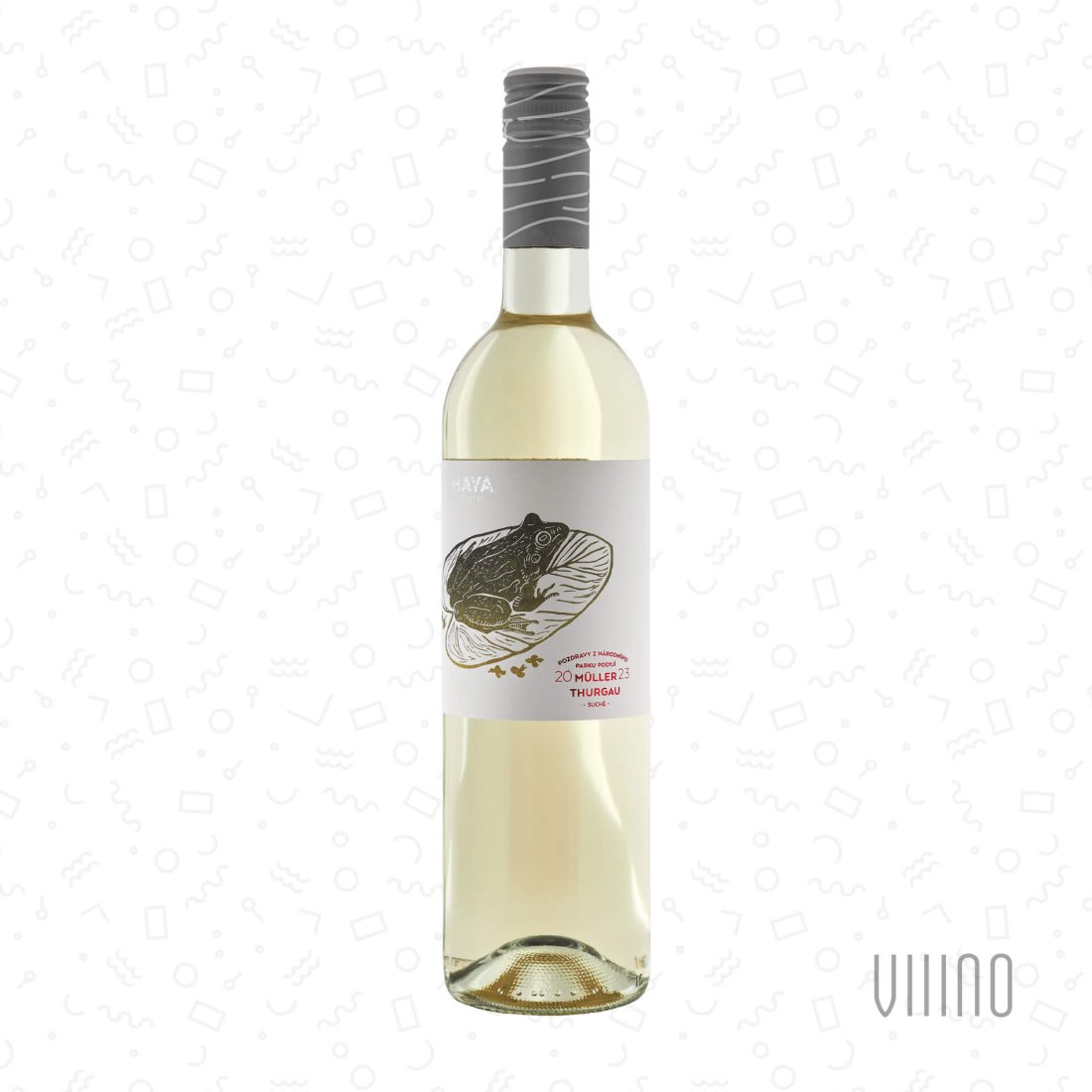 Müller Thurgau 2023 "Pozdravy z Národního parku" kabinetní víno THAYA suché š. MT/2309