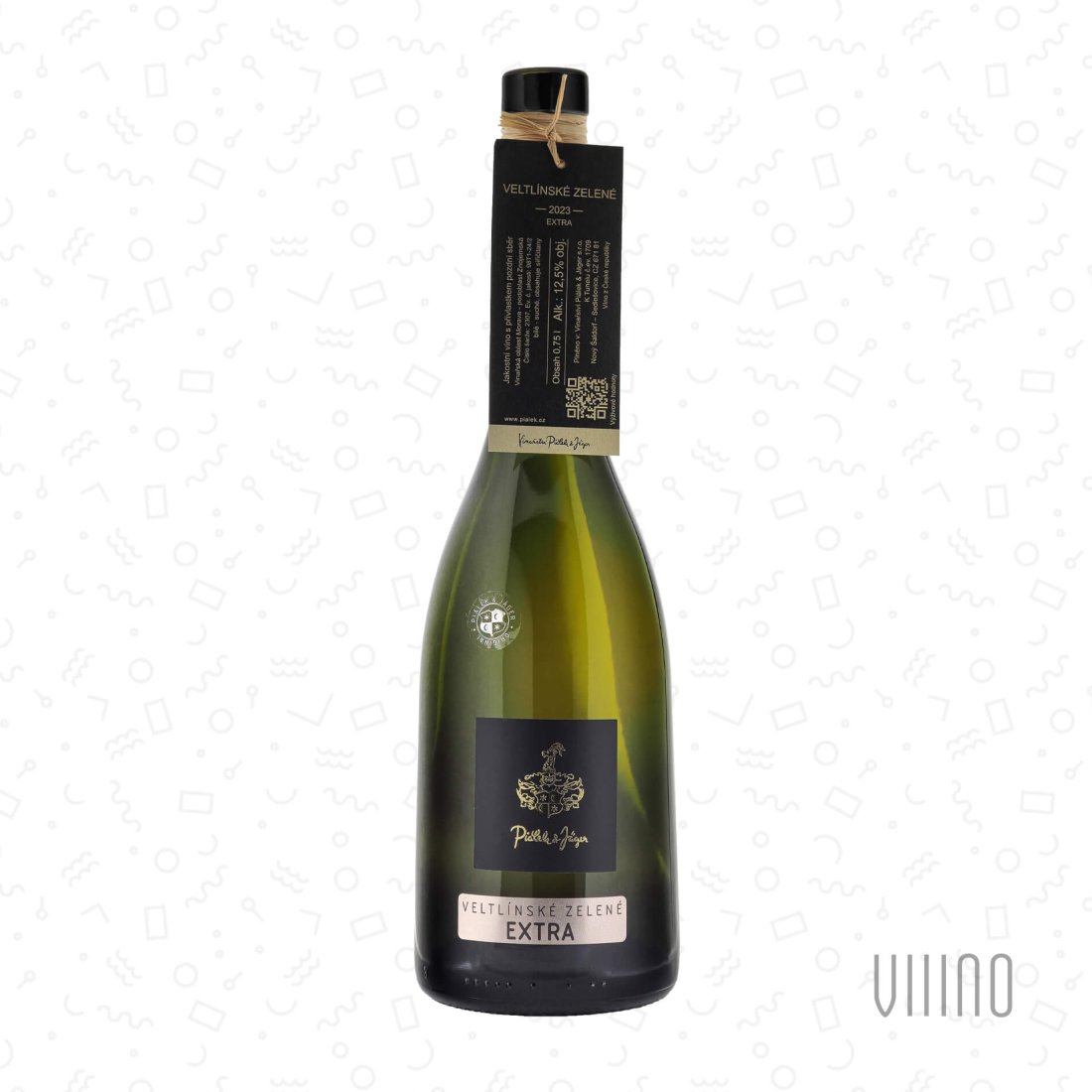 Veltlínské zelené 2023 EXTRA pozdní sběr PIÁLEK & JÄGER suché š. 2307