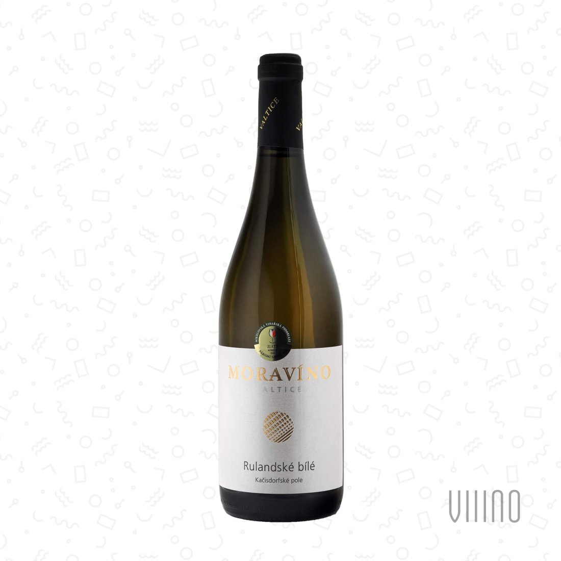 Rulandské bílé KAČISDORFSKÉ POLE 2022 "Burgunder" výběr z hroznů MORAVÍNO suché š. 970