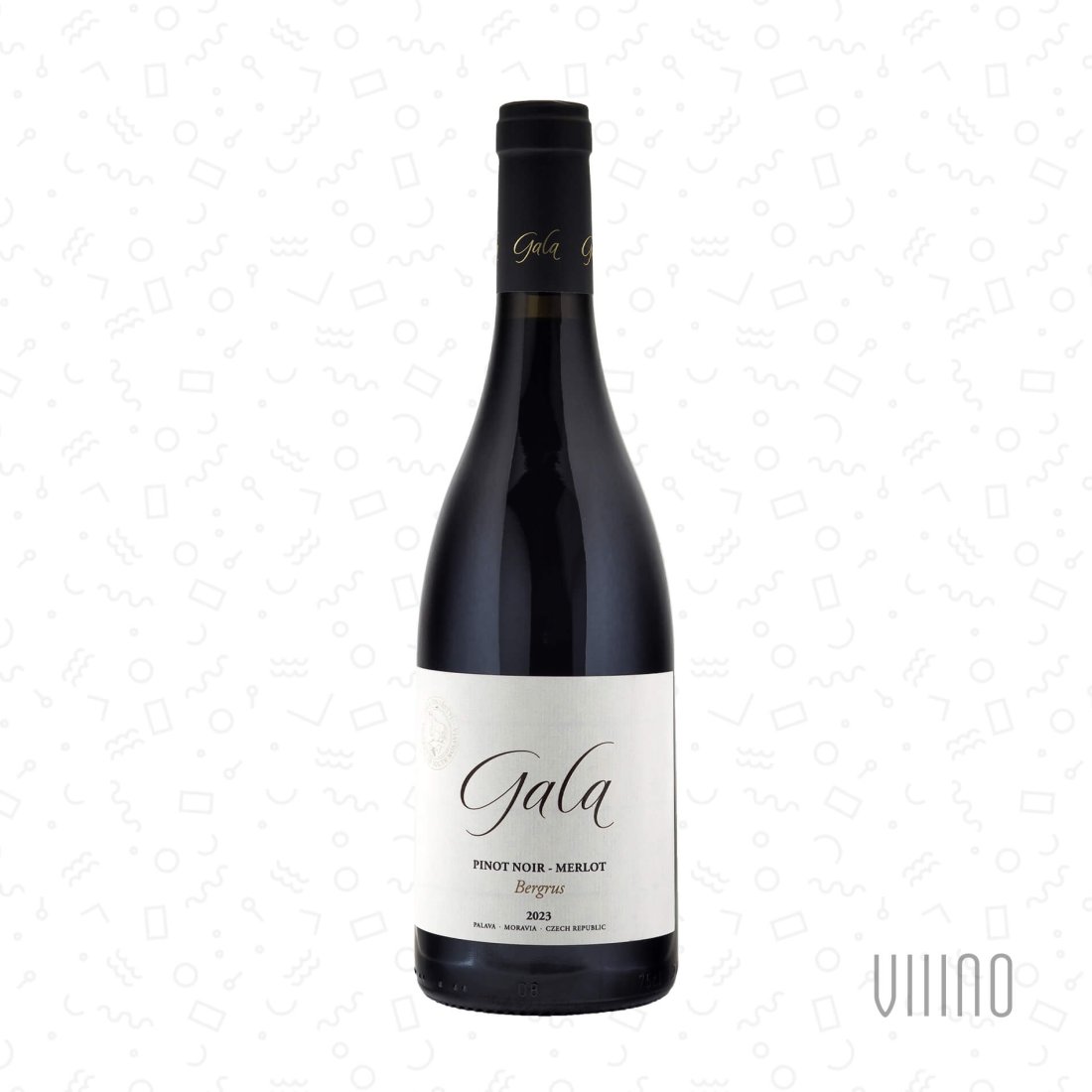 Pinot Noir – Merlot BERGRUS 2023 výběr z hroznů GALA suché š. PMB423