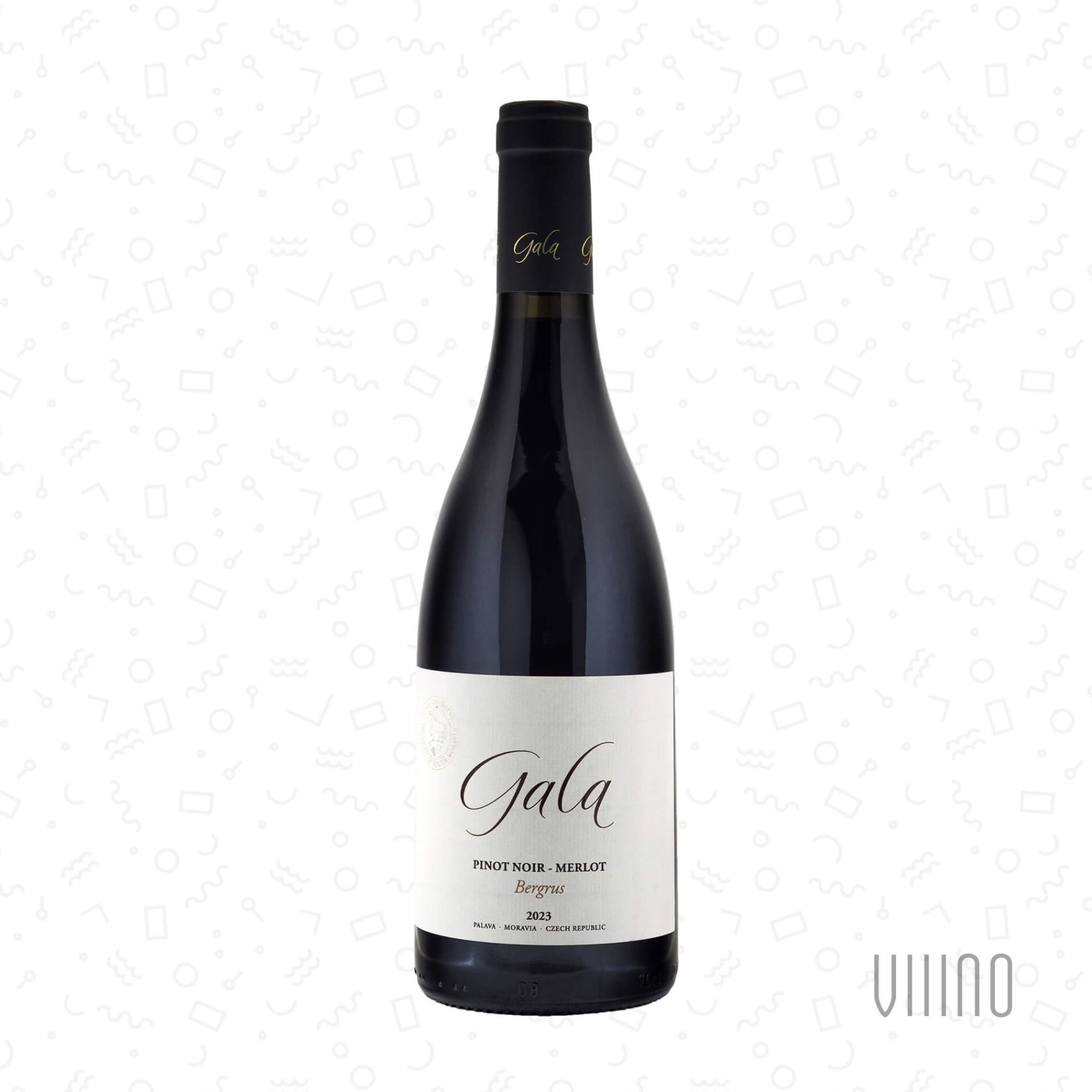 Pinot Noir – Merlot BERGRUS 2023 výběr z hroznů GALA suché š. PMB423