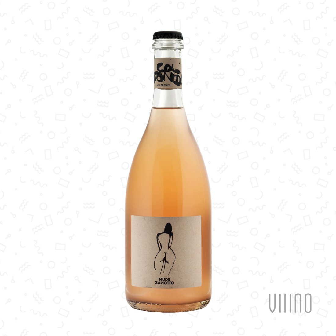 NUDE Col Fondo Rosato Vino Frizzante ZANOTTO
