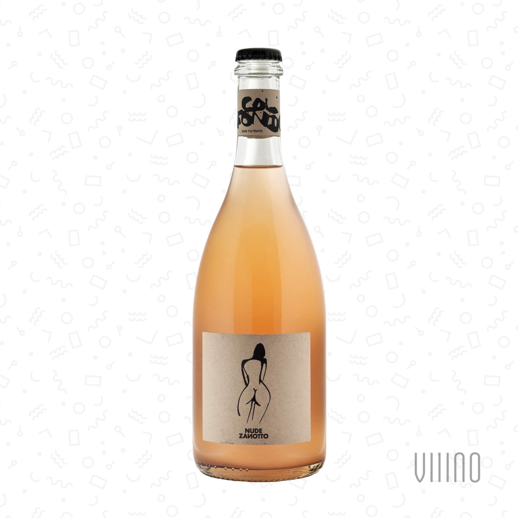 NUDE Col Fondo Rosato Vino Frizzante ZANOTTO