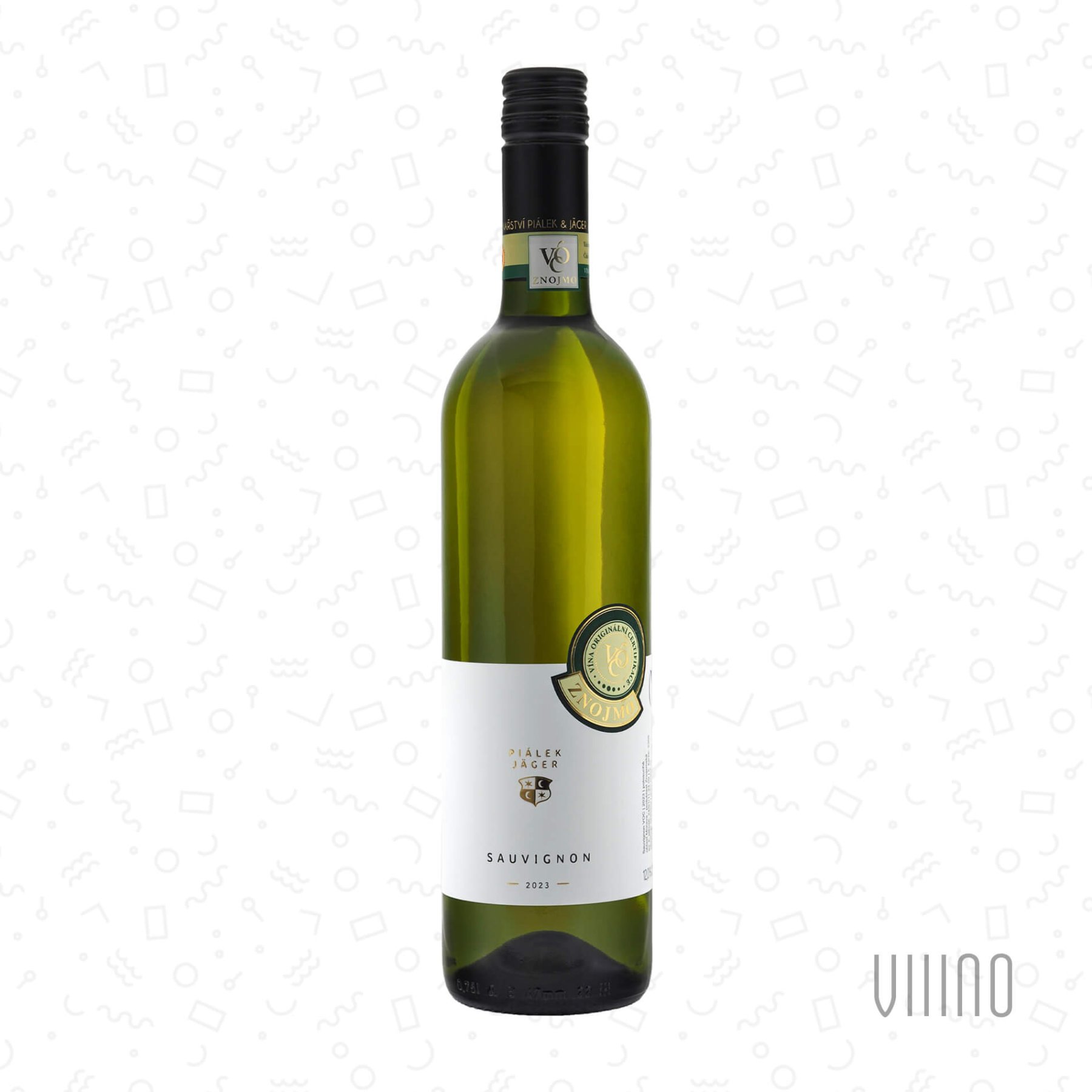 Sauvignon 2023 VOC Znojmo PIÁLEK & JÄGER "U Hájku" polosuché š. 2305