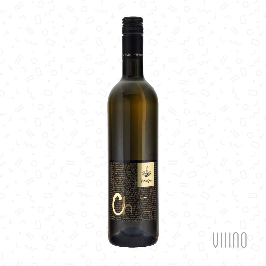 Chardonnay 2022 SEXENBERG pozdní sběr PIÁLEK & JÄGER suché š. 2216G