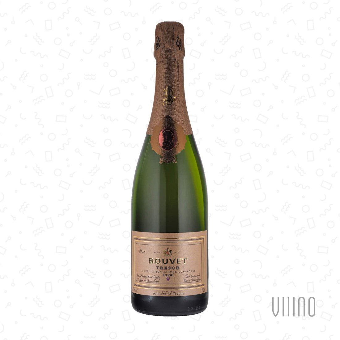 TRÉSOR Saumur AOC Rosé Brut NV BOUVET LADUBAY