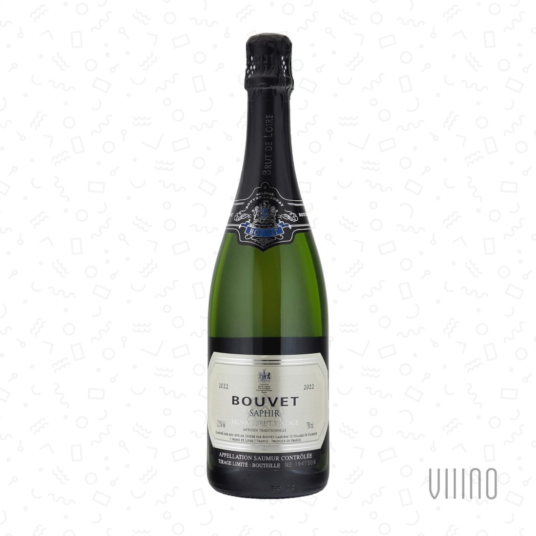 SAPHIR Saumur AOC Brut Vintage BOUVET LADUBAY