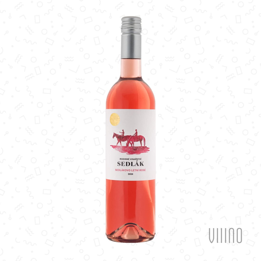 SEDLÁKOVO LETNÍ ROSÉ 2024 moravské zemské víno SEDLÁK polosuché š. 11/24